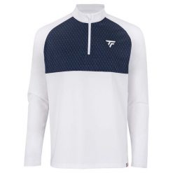 Bluza Tecnifibre Thermo Pro. Białe bluzy męskie TECNIFIBRE, na zimę, bez wzorów, sportowe, bez ramiączek, bez kaptura. Za 349.00 zł.