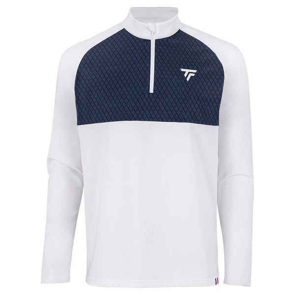 Bluza Tecnifibre Thermo Pro. Białe bluzy męskie TECNIFIBRE, na zimę, bez wzorów, sportowe, bez ramiączek, bez kaptura. Za 349.00 zł.