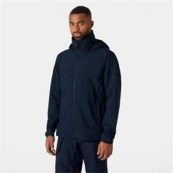 Kurtka uniwersalna męska Helly Hansen Racing. Niebieskie kurtki męskie Helly Hansen, m, bez wzorów, z syntetyku, klasyczne, z kapturem. Za 707.99 zł.