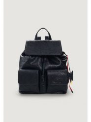 Desigual Plecak 26SAKP30 Czarny. Czarne plecaki damskie Desigual, bez wzorów, ze skóry. Za 379.99 zł.