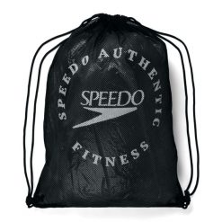 Plecak worek sportowy unisex Speedo Printed Equip Mesh Bag. Białe plecaki męskie Speedo, bez wzorów, z meshu, sportowe. Za 92.83 zł.