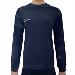 Bluza treningowa ASAI z kapturem z bawełny niebieska. Niebieskie bluzy damskie Legea, s, bez wzorów, z bawełny, sportowe, bez ramiączek, bez kaptura. Za 80.00 zł.
