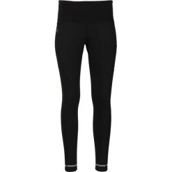 Damskie legginsy termiczne wiatroszczelne Elite Lab Run X2. Czarne legginsy damskie ELITE LAB, bez wzorów, z materiału. Za 248.50 zł.