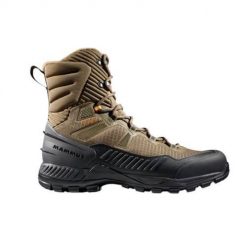 Buty trekkingowe męskie Mammut Blackfin Iii High. Brązowe buty zimowe męskie Mammut, bez wzorów, z materiału, za kostkę, bez obcasa, bez zapięcia. Za 859.99 zł.