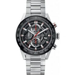 ZEGAREK TAG HEUER CARRERA CAR201V.BA0714. Czarne zegarki męskie TAG HEUER, bez wzorów, z koronki, ceramiczne. Za 21,690.00 zł.