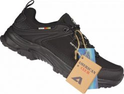 Buty trekkingowe męskie American Club Męskie buty trekkingowe American Club WT-169/24 czarne buty sportowe 41. Czarne buty sportowe męskie American CLUB, bez zapięcia. Za 144.99 zł.