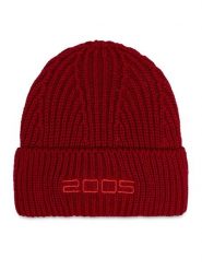 2005 Czapka Basic Beanie Czerwony. Czerwone czapki damskie 2005, na zimę, bez wzorów, z materiału. Za 139.99 zł.