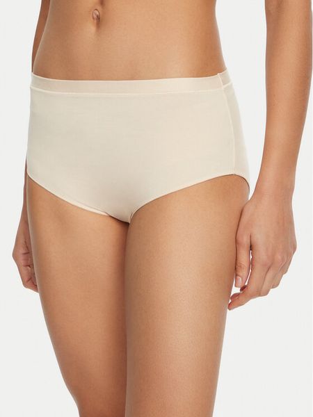 Triumph Komplet fig klasycznych z wysokim stanem Sense Of Modal 10224762 Écru. Majtki damskie Triumph, z syntetyku. Za 49.99 zł.