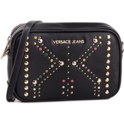 Torebka VERSACE JEANS - E1HTBB21 71123 899. Czarne listonoszki damskie Versace Jeans, bez wzorów, z jeansu, bez dodatków. W wyprzedaży za 419.00 zł.