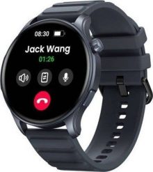 Smartwatch Zeblaze Btalk 3 Pro Czarny (Btalk 3 Pro Gray). Czarne zegarki smartwatch Zeblaze, bez wzorów. Za 107.75 zł.