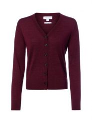 Brookshire sweter z wełny merynosowej Kobiety Wełna lila, S. Kardigany damskie brookshire, s, bez wzorów, z wełny, bez kołnierzyka. Za 299.95 zł.