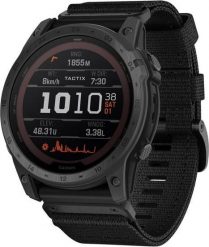 Zegarek sportowy Garmin Tactix 7 Pro Ballistics Czarny (010-02704-21). Czarne zegarki sportowe Garmin, bez wzorów. Za 5,767.99 zł.