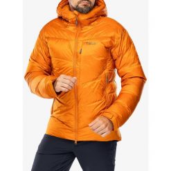 Kurtka puchowa męska Rab Positron Pro Jacket. Brązowe kurtki męskie RAB, m, bez wzorów, z puchu, sportowe, bez kaptura. Za 1,479.99 zł.