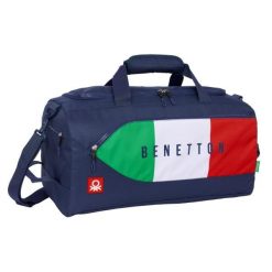 Torba sportowa Benetton Flag Granatowy. Niebieskie torby sportowe męskie Benetton, bez wzorów. Za 227.15 zł.