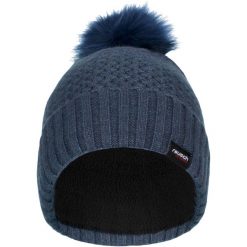 Czapka REUSCH Cole Beanie. Niebieskie czapki damskie Reusch, bez wzorów, sportowe. W wyprzedaży za 84.95 zł.