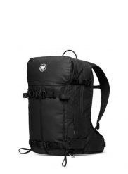 Plecak na narty Mammut Nirvana 28 - black. Czarne plecaki męskie Mammut, bez wzorów, z puchu. Za 846.30 zł.