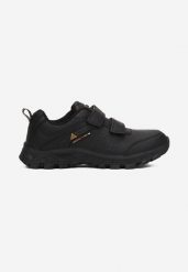 Czarne Buty Trekkingowe Beaulne. Czarne trekkingi męskie Born2be, z materiału, przed kostkę, bez zapięcia. Za 79.99 zł.