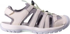 Hitec Damskie sandały Hi-tec HIRONI WO'S light grey/lime/grey rozmiar 41. Szare sandały damskie HITEC, bez wzorów, bez obcasa, bez zapięcia. Za 268.73 zł.