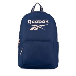 Plecak Reebok. Niebieskie plecaki męskie Reebok, bez wzorów, sportowe. Za 129.99 zł.