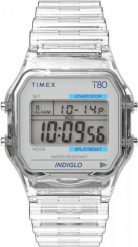 Zegarek Timex Zegarek męski Timex TW2Y36400 bezbarwny. Zegarki męskie Timex, bez wzorów. Za 499.00 zł.