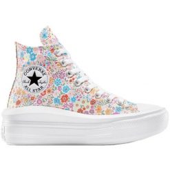 Adidasy Converse Chuck Taylor All Star Move Platform Mini, Dla obu płci. Obuwie sportowe damskie Converse, bez wzorów, bez zapięcia. Za 490.00 zł.