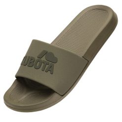 Kubota Klapki Basenowe Basic. Zielone klapki damskie Kubota, bez wzorów, bez zapięcia. Za 99.99 zł.