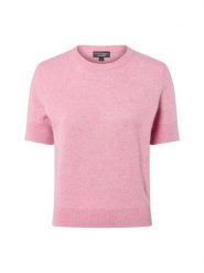 Franco Callegari koszula z czystego kaszmiru Kobiety Kaszmir różowy, XL. Czerwone koszule damskie Franco Callegari, xl, bez wzorów, z kaszmiru, eleganckie, bez kołnierzyka, bez ramiączek. Za 349.95 zł.