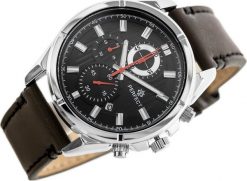 Zegarek Perfect ZEGAREK MĘSKI PERFECT CH03L - CHRONOGRAF (zp352c). Zegarki męskie Perfect, bez wzorów. Za 126.32 zł.