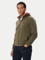Aeronautica Militare Bluza 262FE2097UF00662 Khaki Regular Fit. Brązowe bluzy męskie Aeronautica Militare, m, bez wzorów, bez ramiączek, bez kaptura. Za 714.99 zł.