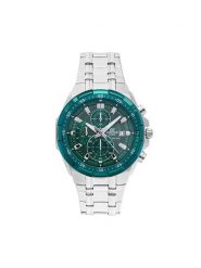 Casio Zegarek Edifice EFR-539DE-3AVUEF Srebrny. Szare, analogowe zegarki męskie Casio, bez wzorów, srebrne. Za 819.99 zł.