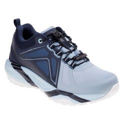 Wodoodporne Buty Do Chodzenia Dla Kobiet Omelio. Niebieskie obuwie trekkingowe damskie ELBRUS, bez zapięcia. Za 414.99 zł.