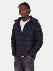 Guess Kurtka zimowa M5BL0B W2322 Granatowy Relaxed Fit. Niebieskie kurtki męskie Guess, na zimę, m, z aplikacjami, z syntetyku, bez kaptura. Za 849.99 zł.