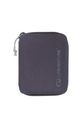 Portfel turystyczny RFiD Bi-Fold Wallet Recycled. Niebieskie portfele męskie Lifeventure, bez wzorów, z materiału. Za 87.99 zł.