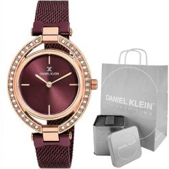 Zegarek Daniel Klein Zegarek damski Daniel Klein AURORA bordo. Czerwone zegarki damskie Daniel Klein. Za 199.00 zł.
