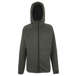 Męska Bluza Polarowa Everet. Zielone bluzy sportowe męskie Regatta, na zimę, m, bez wzorów, z polaru, bez kaptura, trekkingowe. Za 106.99 zł.