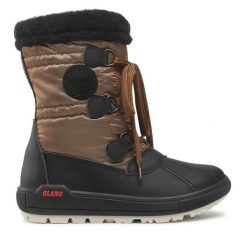 Śniegowce Olang. Brązowe śniegowce damskie Olang, bez zapięcia. Za 529.99 zł.