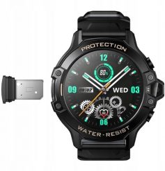 Smartwatch Hoco Y107 Czarny. Czarne zegarki smartwatch Hoco, bez wzorów. Za 116.44 zł.