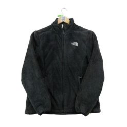Second life - Kurtka polarowa damska Osito czarna - Stan bardzo dobry. Czarne kurtki sportowe damskie The North Face, s, bez wzorów, z materiału, bez ramiączek, bez kaptura, trekkingowe. Za 212.96 zł.
