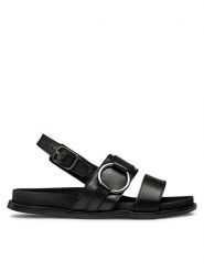 Lasocki Sandały ARC-IGA-05 Czarny. Czarne sandały damskie Lasocki, bez wzorów, ze skóry, bez obcasa, na płaskiej podeszwie, bez zapięcia. Za 179.99 zł.