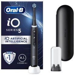 Oral-B IOSERIES5BL szczoteczka elektryczna Dorosły Wibrująca szczoteczka do zębów Czarny. Czarne szczoteczki elektryczne BRAUN. Za 634.99 zł.