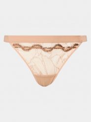 Chantelle X Stringi Xtravagant C06GG5 Beżowy. Brązowe majtki damskie Chantelle X, z syntetyku. Za 319.99 zł.