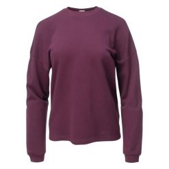 Bluza damska Martes Kavi. Fioletowe bluzy damskie MARTES, m, bez wzorów, z bawełny, eleganckie, bez ramiączek, bez kaptura. Za 119.17 zł.