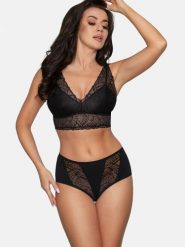 Figi Model BBL 181 Black - Babell. Czarne majtki damskie Babell, z bawełny. Za 68.91 zł.
