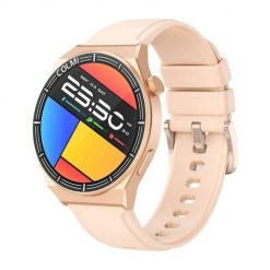 Smartwatch Colmi i11 (Złoty). Żółte, cyfrowe smartbandy Colmi, z aplikacjami, ze skóry. Za 99.00 zł.