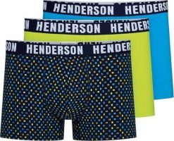 Henderson Bokserki majtki męskie 42255 Jet 3P 3XL. Bokserki męskie Henderson, bez wzorów. Za 146.75 zł.