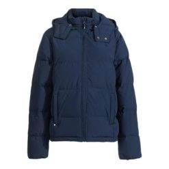 Damska kurtka puchowa Joma Urban Street. Zielone kurtki sportowe damskie Joma, l, bez wzorów, z materiału, bez ramiączek, bez kaptura, trekkingowe. Za 241.50 zł.