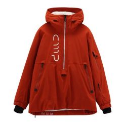 Kurtka narciarska CMP Anorak. Brązowe kurtki sportowe męskie CMP, na zimę, l, bez wzorów, z materiału, bez kaptura, narciarskie. Za 641.50 zł.