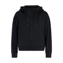 Bluza damska z kapturem Protest Face. Czarne bluzy damskie Protest, bez wzorów, bez ramiączek, z kapturem. Za 350.50 zł.