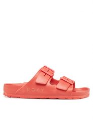 Roxy Klapki Kattie ARJL101228 Koralowy. Pomarańczowe klapki damskie Roxy, bez wzorów, z syntetyku, bez obcasa, bez zapięcia. Za 109.99 zł.