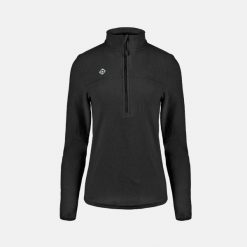 Izas Damska bluza sportowa Sutton W Half-Zip, podnieś swój styl i wydajność. Czarne bluzy damskie IZAS, m, bez wzorów, z polaru, sportowe, bez ramiączek, bez kaptura. W wyprzedaży za 113.00 zł.